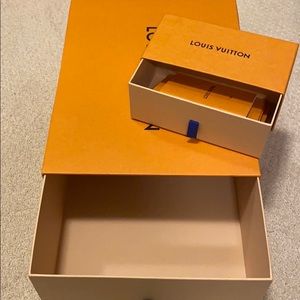 LV paper shoe box and paper sunglasses box
